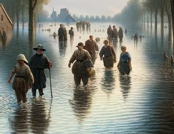 Friesland overstroming