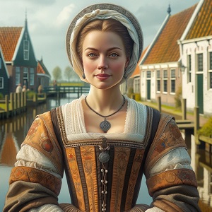 vrouw 16de eeuw