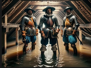 de overstroming van 1516