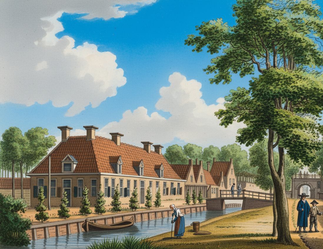 Het algemeen stadsarmenhuis in de Sjaardemastraat werd gebouwd in 1750. Ze kregen zogenaamde armenmuntjes waarmee ze kleine boodschappen in de stad konden doen.