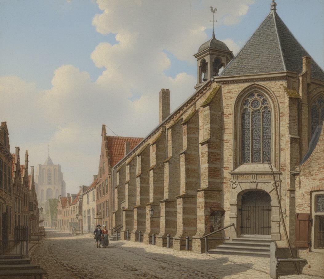 De Westerkerk in de Bagijnenstraat stamt uit de 16de eeuw. Het bebouw huisvestte onder andere een kloosterorde (begijnen), een goederenopslagplaats, een bierbrouwerij, een tuchthuis tussen 1600 en 1614, een kerkgemeente, een jeugdkerk, een theater en een cultureel centrum met popmuziek.