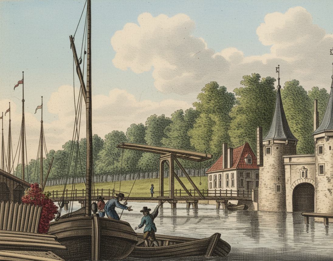 De Tuinsterpoort was een waterpoort met twee torens en een kleine landpoort met een ophaalbrug aan de oostzijde van de stad. Door de waterpoort kon je met een bootje over gracht De Tuinen naar Het Vliet varen.<br><br>In 1818 werd de Tuinsterpoort afgebroken.